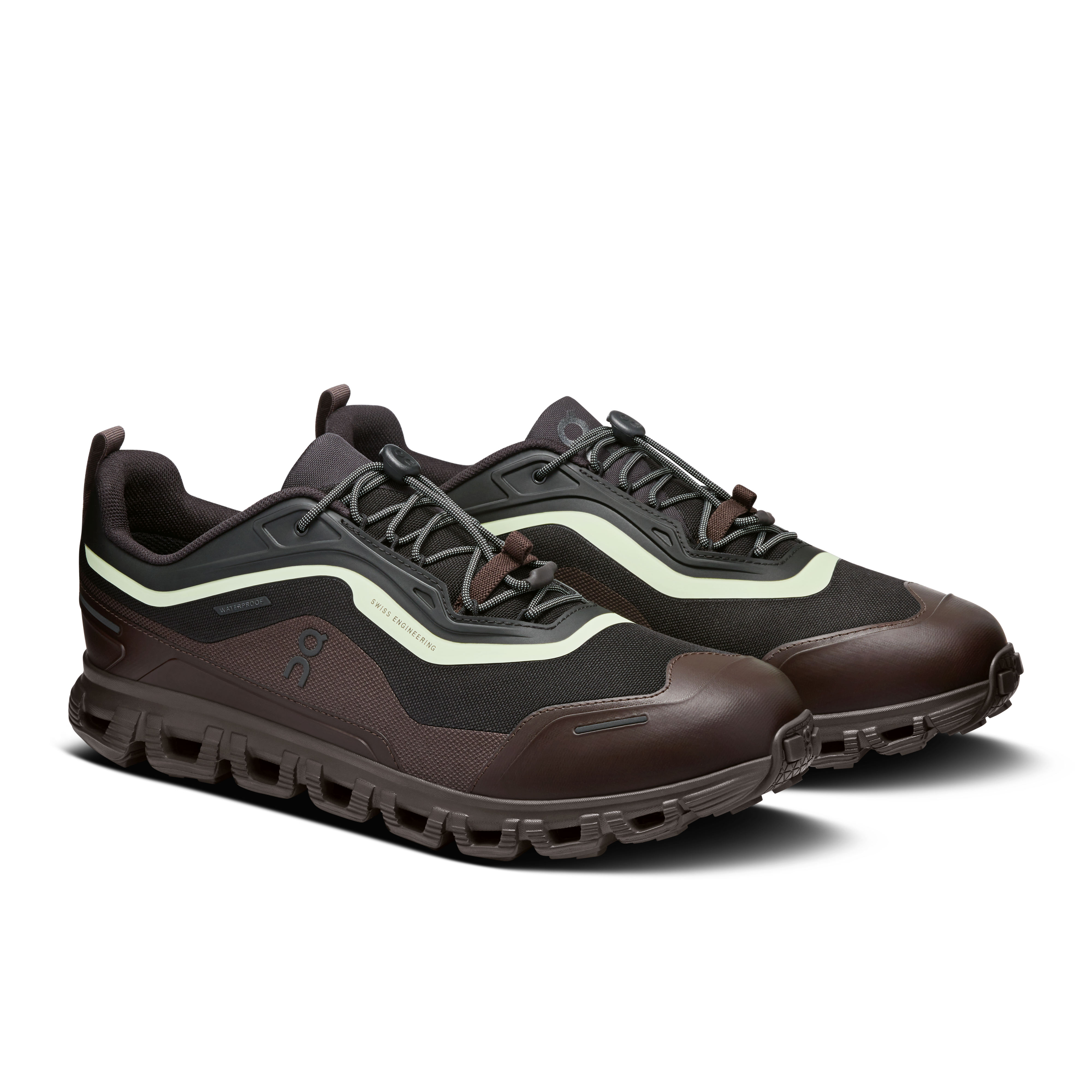 Cloud 6 Geo Waterproof Zapatilla Uso Diario Hombre Verde