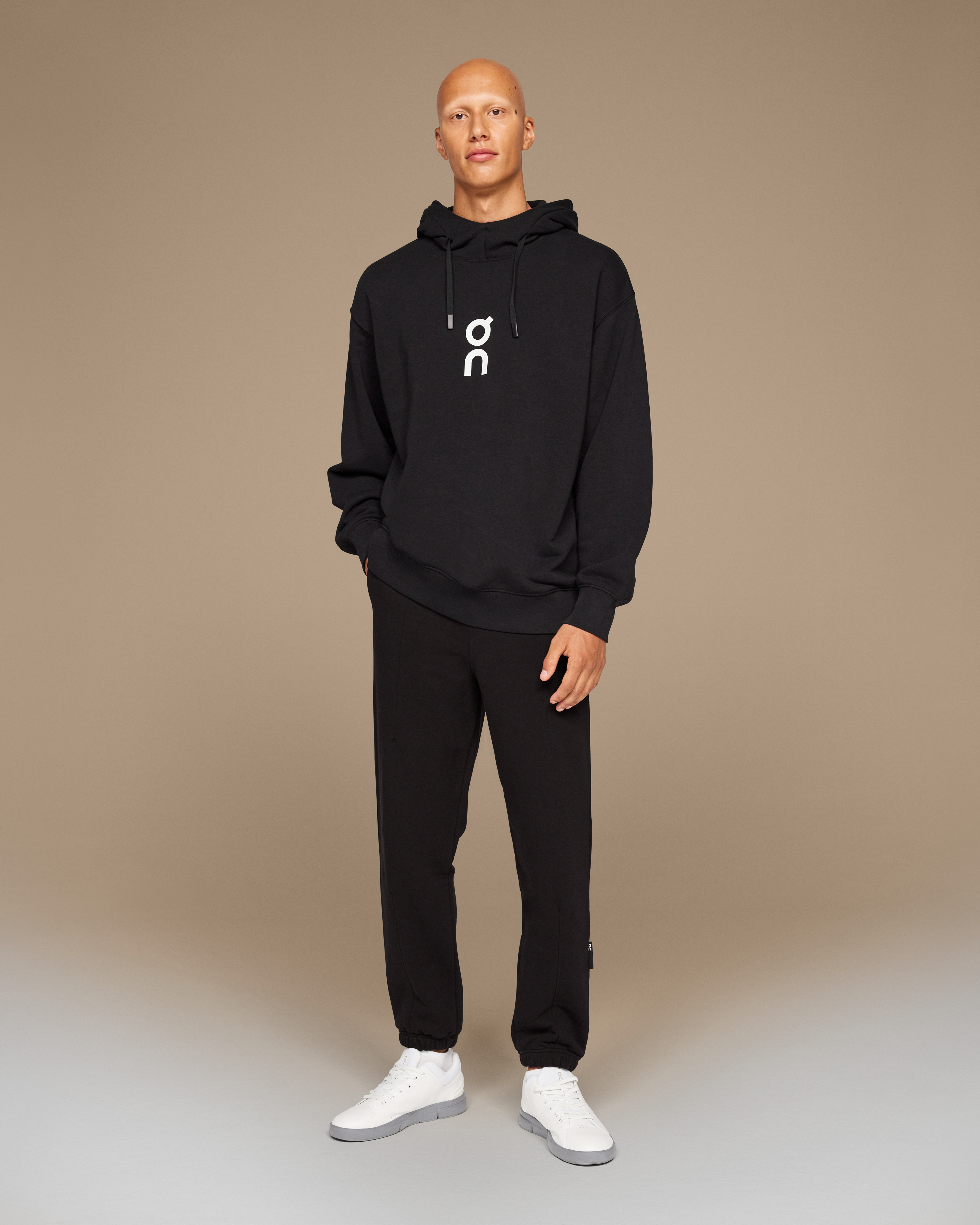 Club Hoodie Polerón Hombre Negro