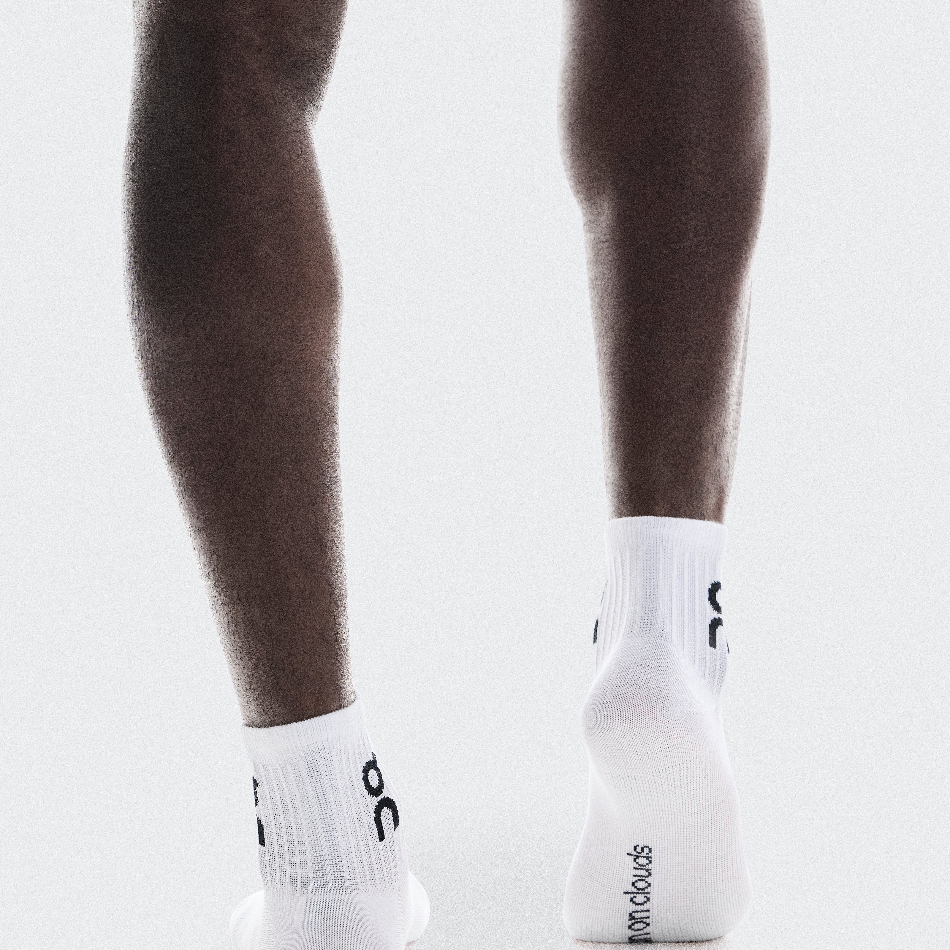 Logo Sock Mid 3P Calcetines Unisex Blanco