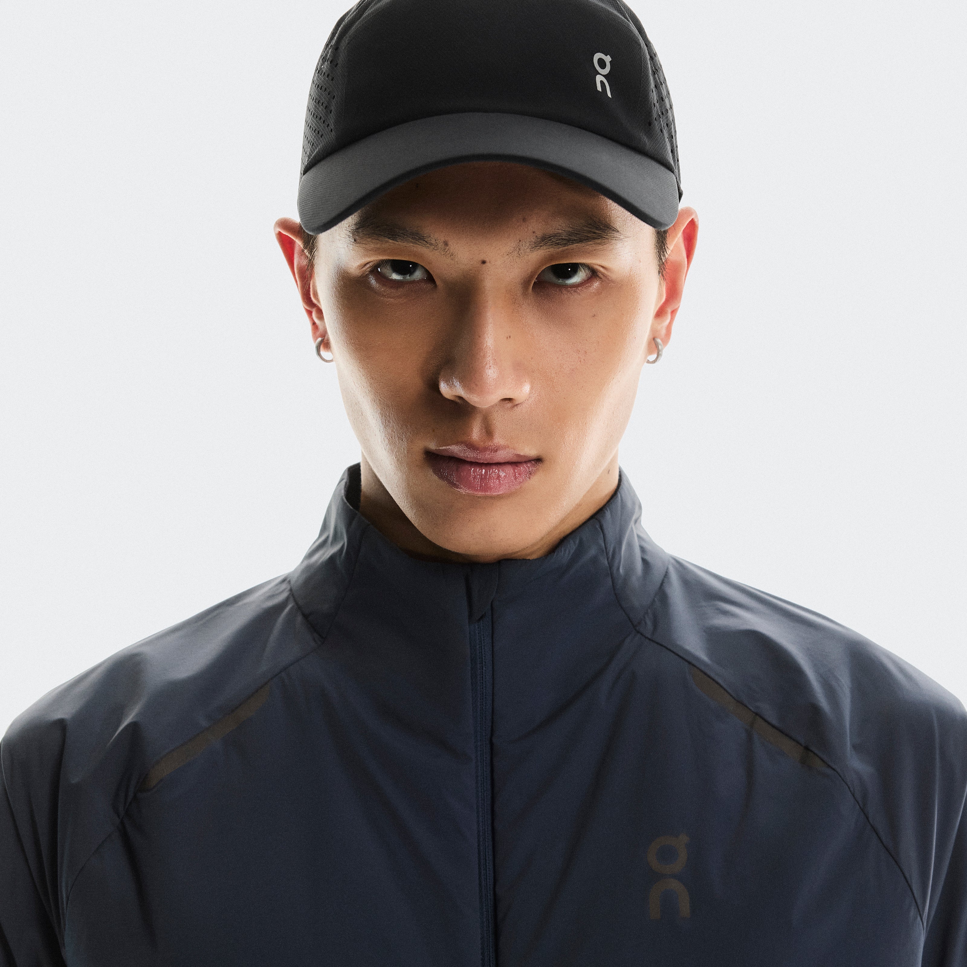 Lightweight Cap Jockey Unisex Negro