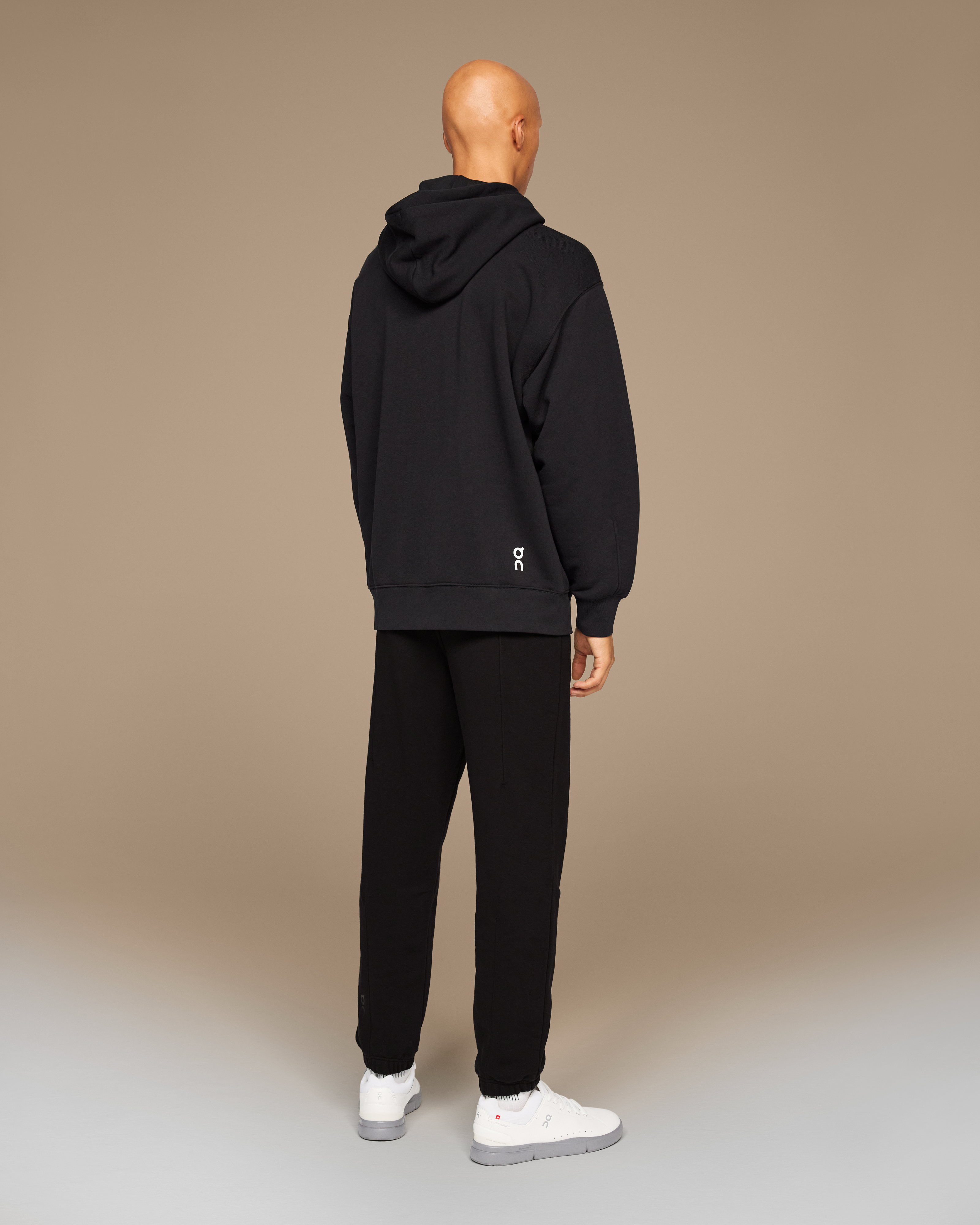 Club Hoodie Polerón Hombre Negro