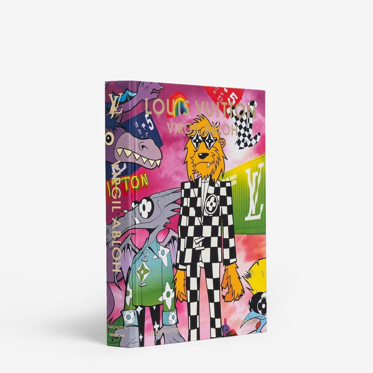 Libro Louis Vuitton: Virgil Abloh (Classic Cartoon Cover) – Assouline Multicolor