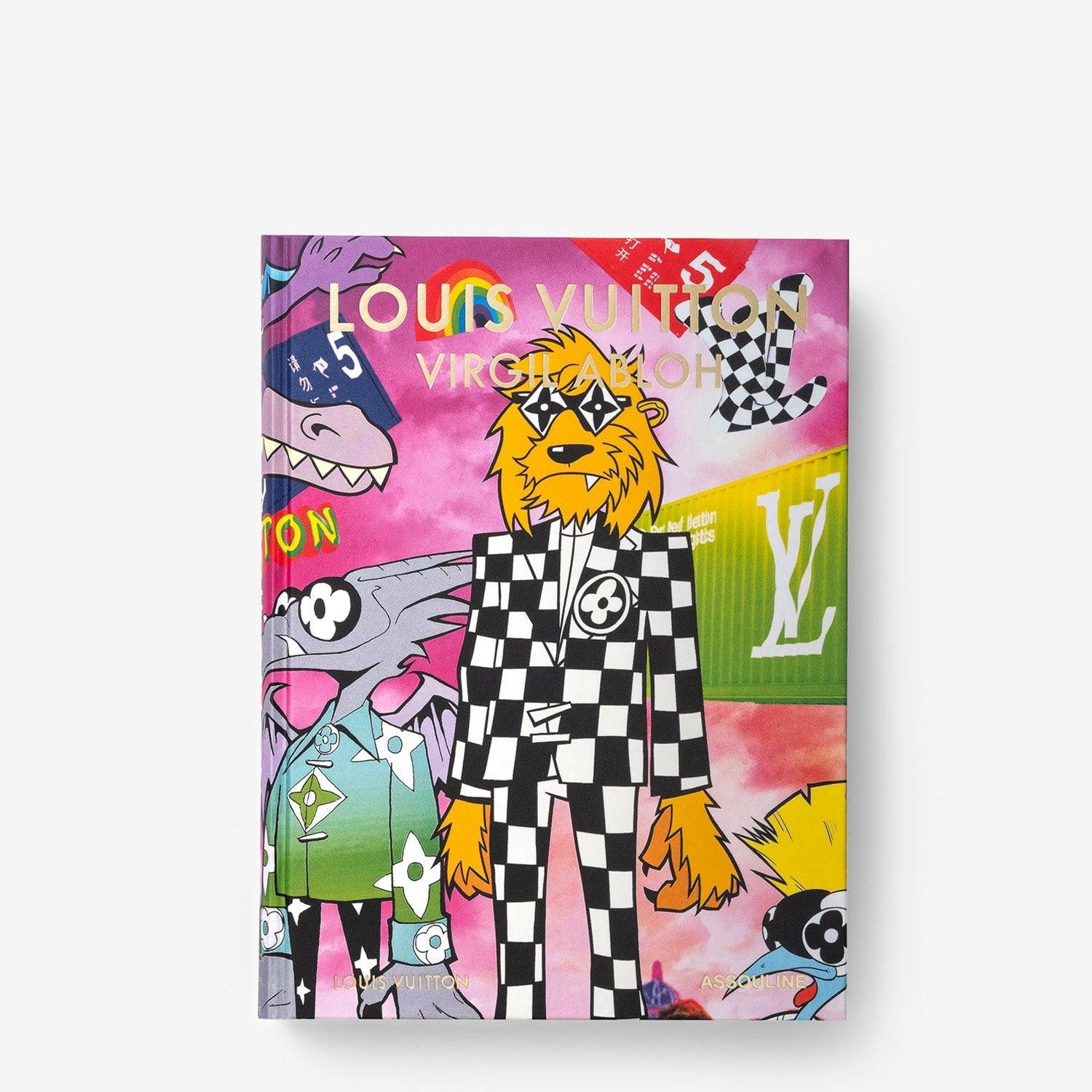 Libro Louis Vuitton: Virgil Abloh (Classic Cartoon Cover) – Assouline Multicolor