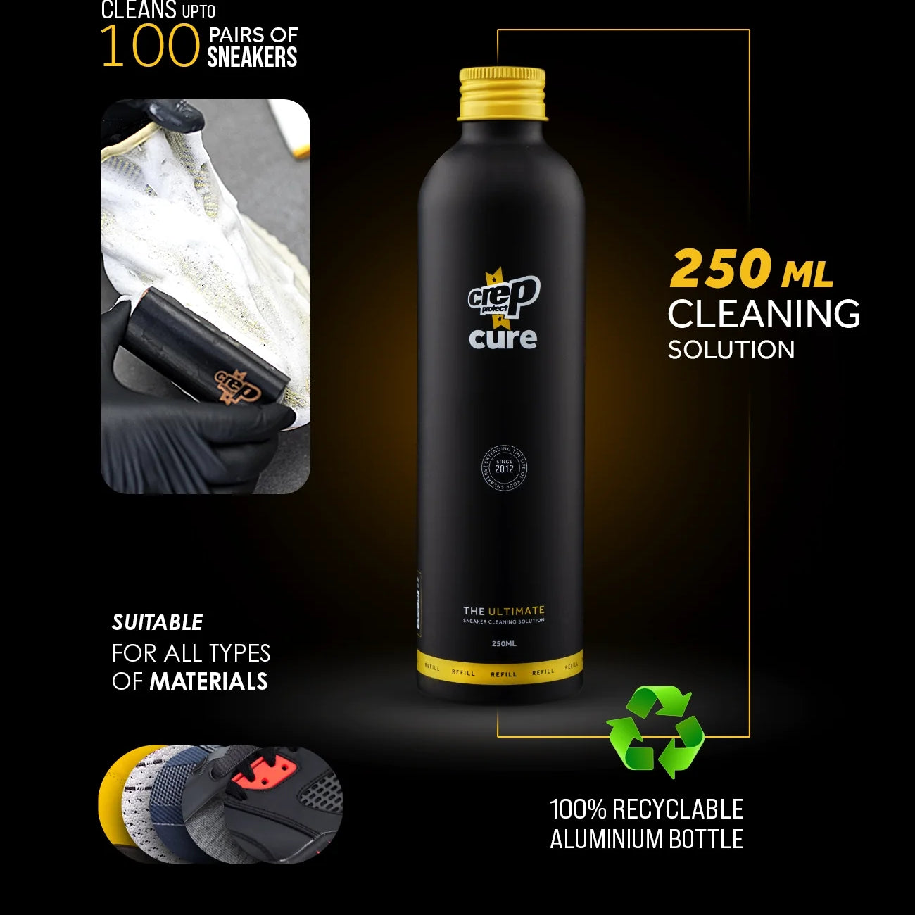 Crep Protect Cure Recarga 250 ml Multicolor